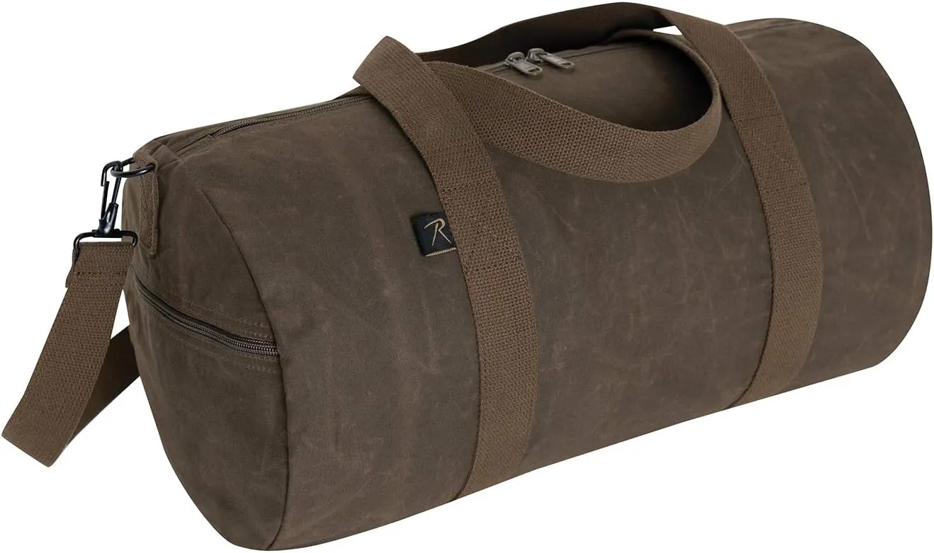 Rothco Waxed Canvas Shoulder Duffle Bag