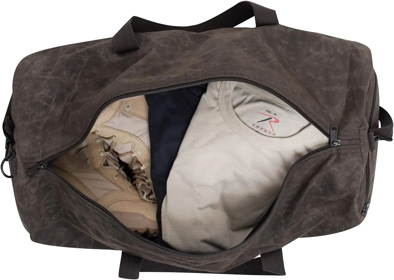 Rothco Waxed Canvas Shoulder Duffle Bag