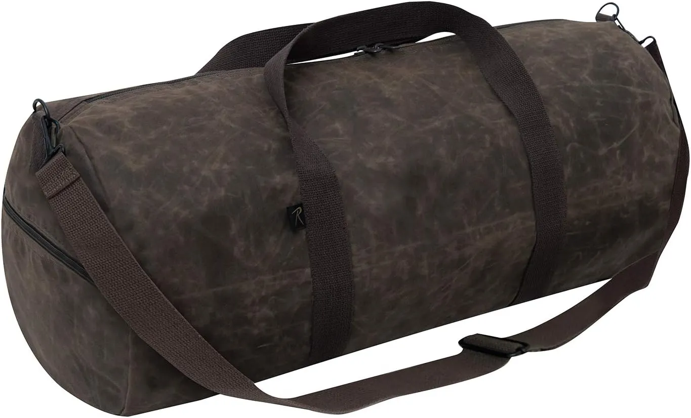 Rothco Waxed Canvas Shoulder Duffle Bag