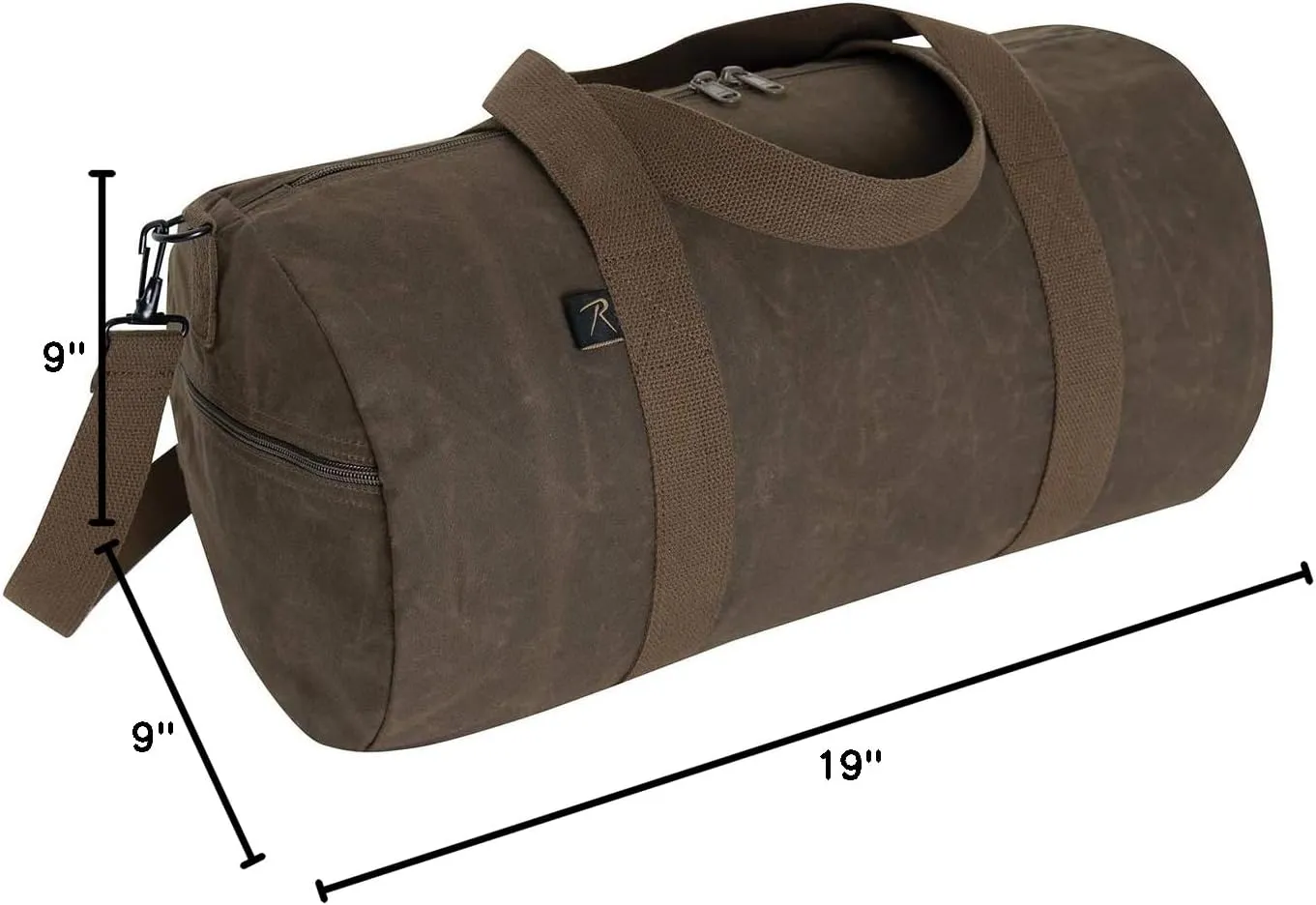 Rothco Waxed Canvas Shoulder Duffle Bag