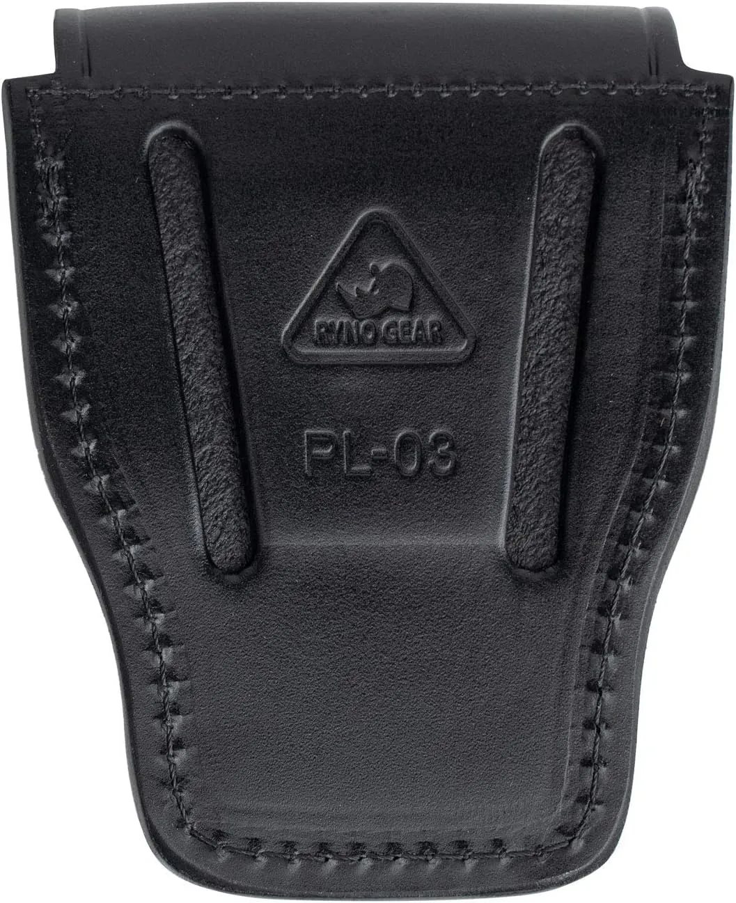 Ryno Gear Genuine Leather Single Handcuff Case, Leather Handcuff Holder, Leather Cuff Case, Police Handcuff case