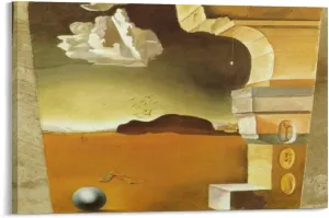 Salvador Dali Poster Mural Painting for Helena Rubinstein (panel 2) Wall Art Poster Scroll Canvas Painting Picture Living Room Decor Home Framed/Unframed 24x36inch(60x90cm)