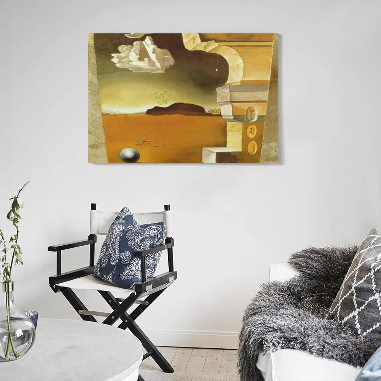 Salvador Dali Poster Mural Painting for Helena Rubinstein (panel 2) Wall Art Poster Scroll Canvas Painting Picture Living Room Decor Home Framed/Unframed 24x36inch(60x90cm)