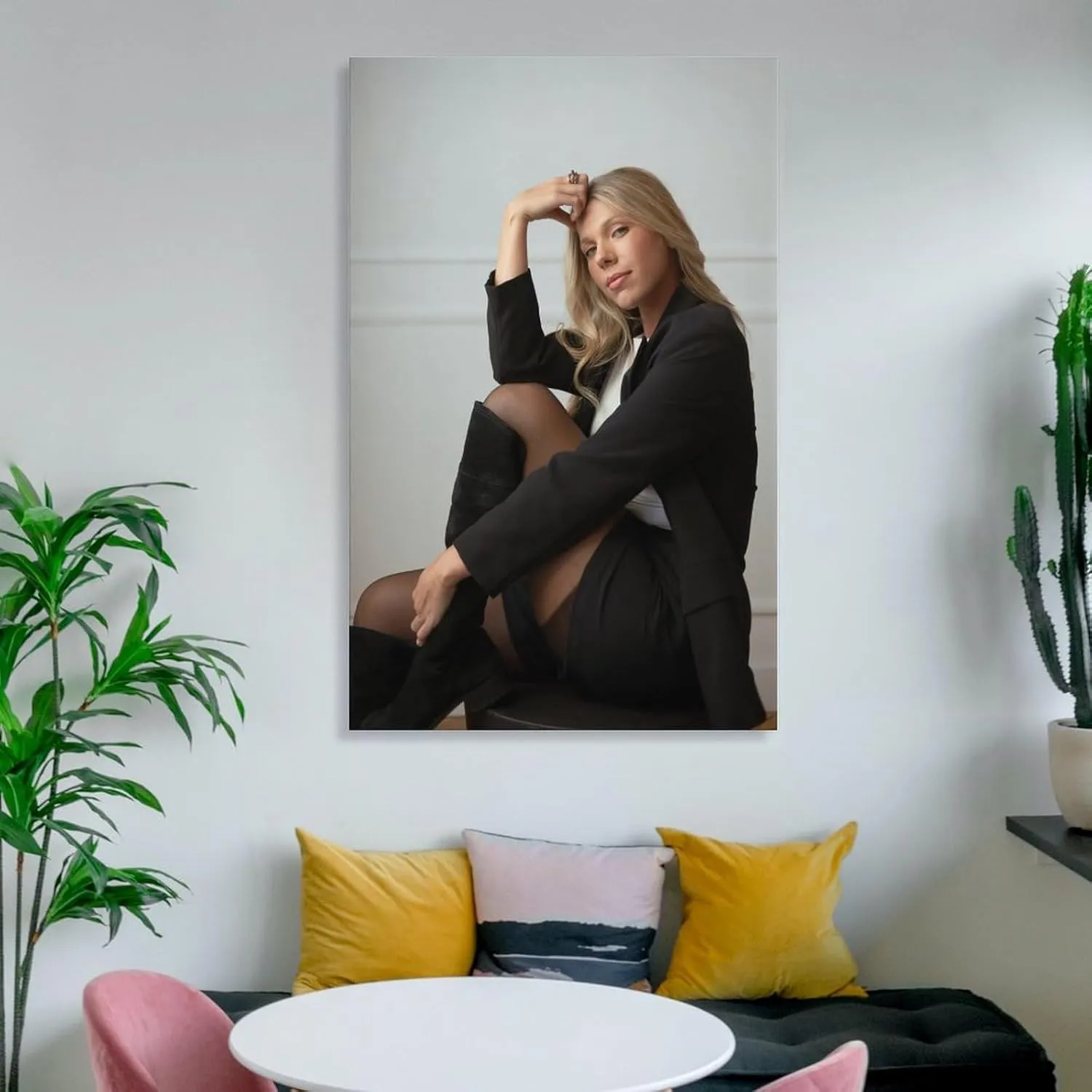 Samantha Brown Poster (6) Poster Cool Artworks Painting Wall Art Canvas Prints Hanging Picture Home Decor Posters Gift Idea 20x30inch(50x75cm)