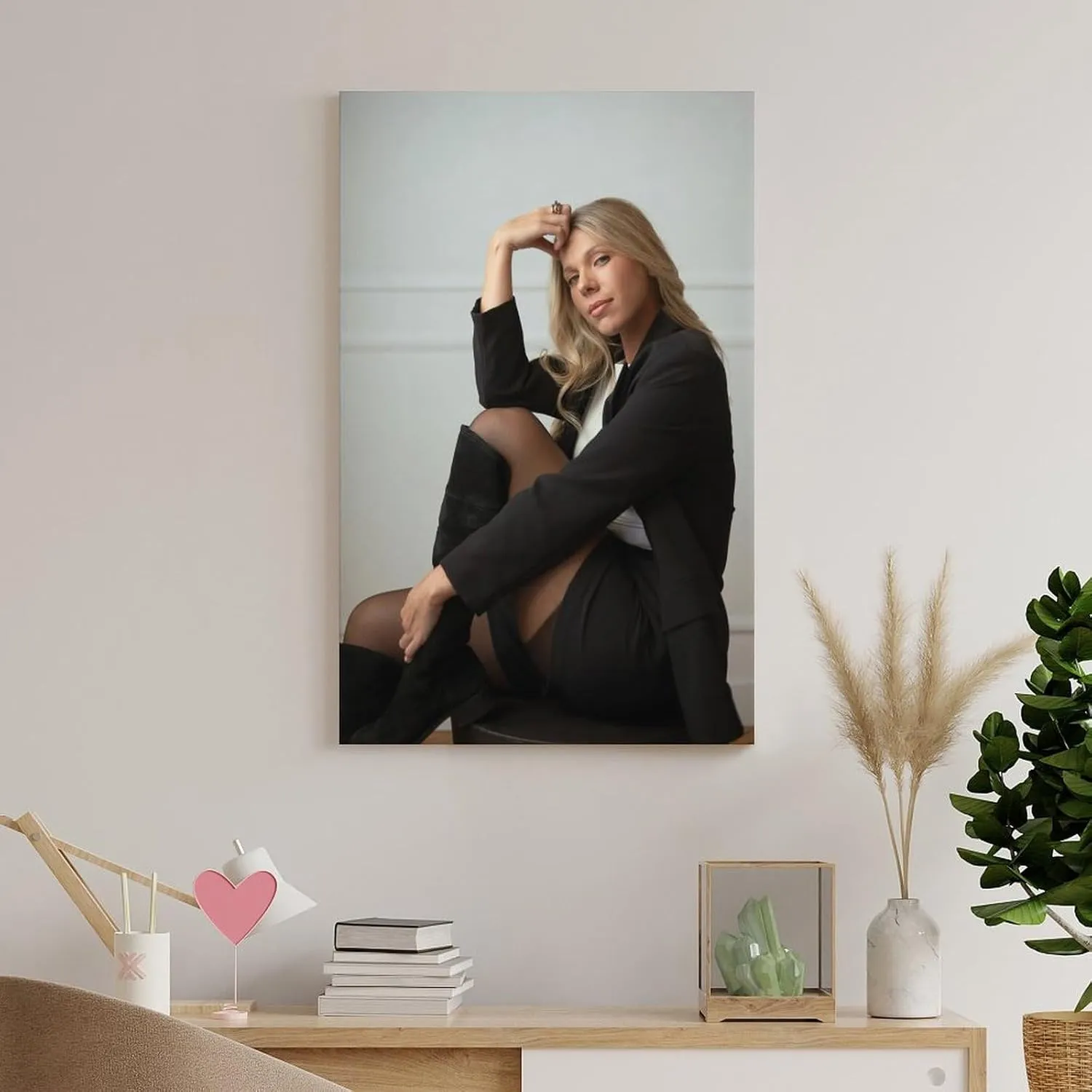 Samantha Brown Poster (6) Poster Cool Artworks Painting Wall Art Canvas Prints Hanging Picture Home Decor Posters Gift Idea 20x30inch(50x75cm)