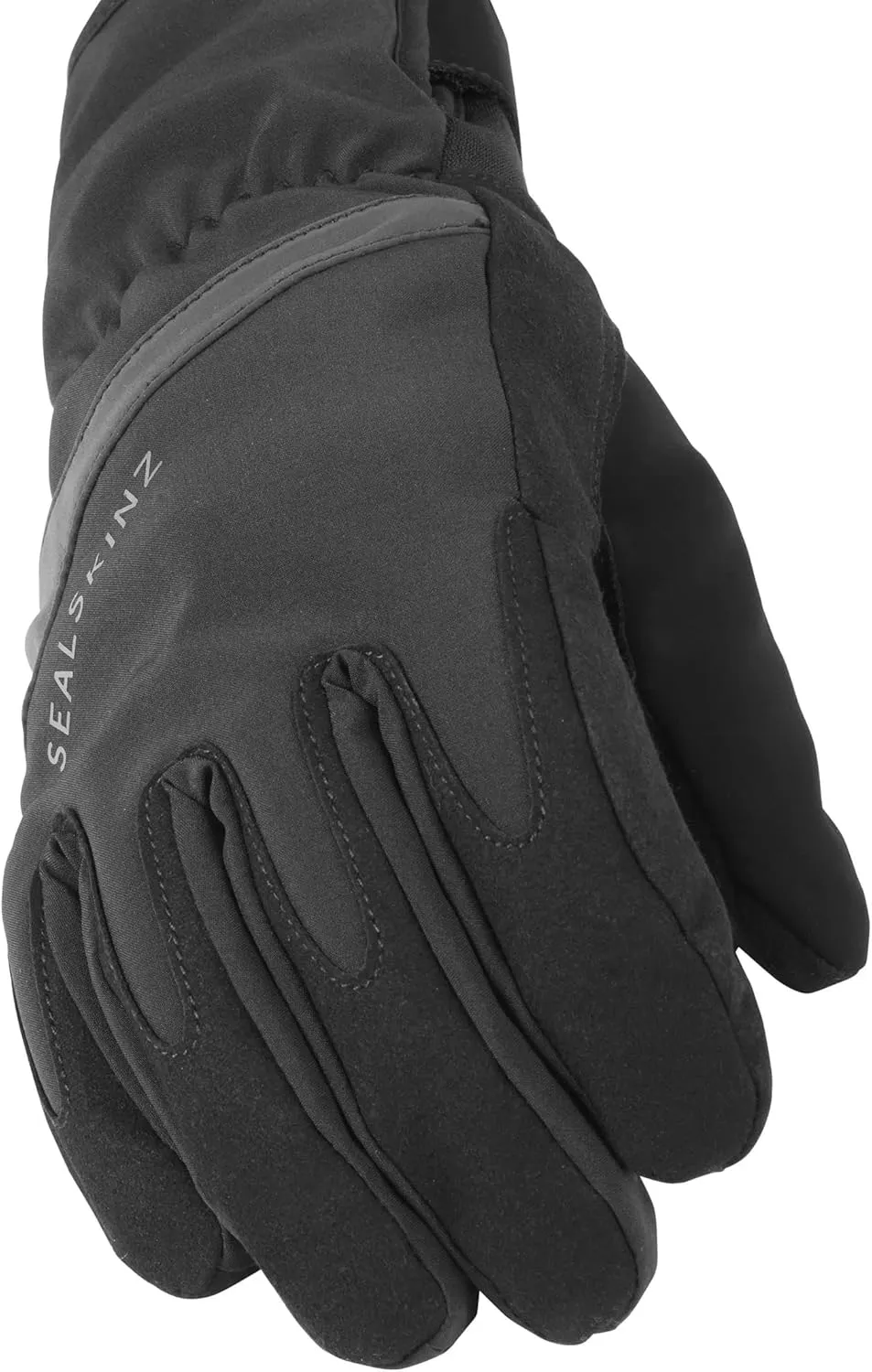 SEALSKINZ | Bodham |Unisex Waterproof All Weather Cycle Glove | Suede Thumb Wiper is Soft on The Face | Cycling & Outdoor Sports