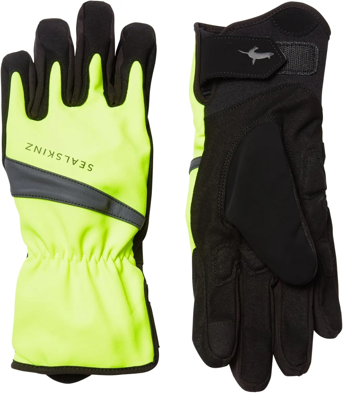 SEALSKINZ | Bodham |Unisex Waterproof All Weather Cycle Glove | Suede Thumb Wiper is Soft on The Face | Cycling & Outdoor Sports