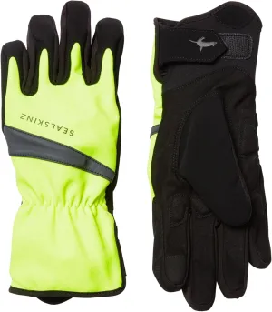 SEALSKINZ | Bodham |Unisex Waterproof All Weather Cycle Glove | Suede Thumb Wiper is Soft on The Face | Cycling & Outdoor Sports