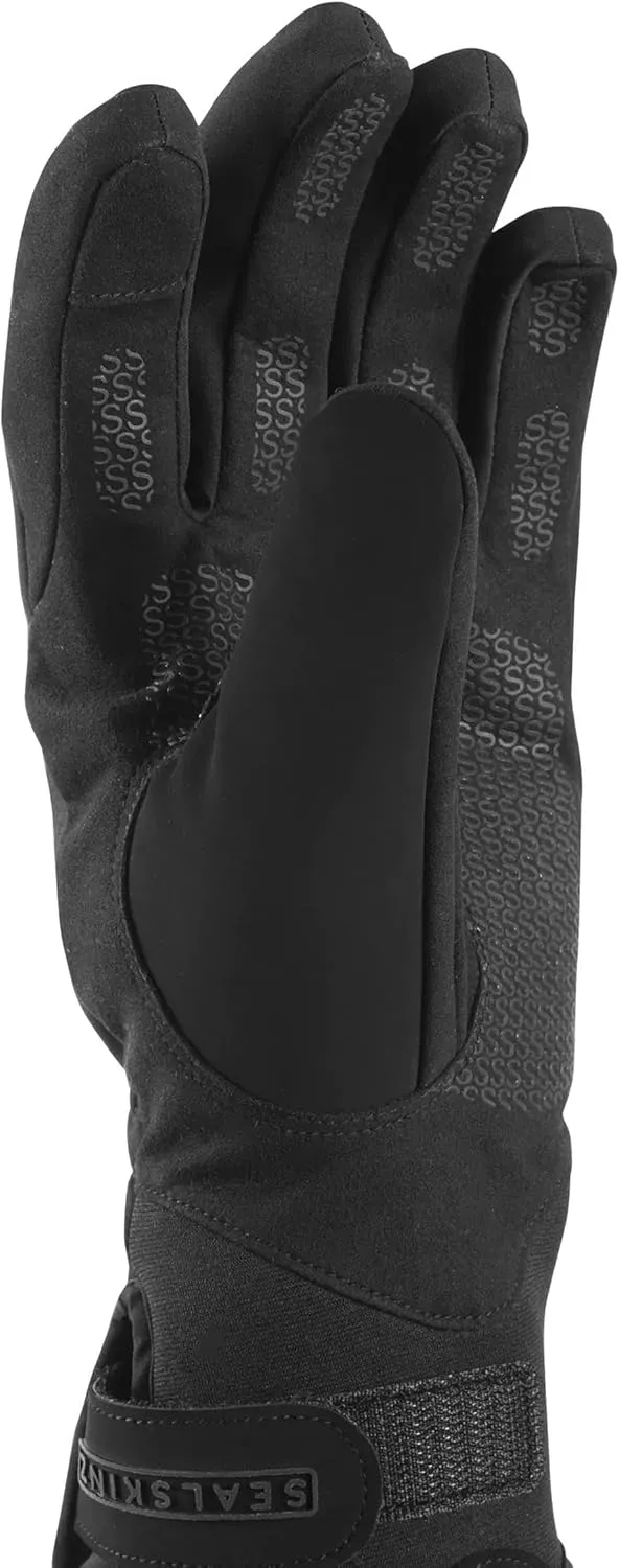 SEALSKINZ | Bodham |Unisex Waterproof All Weather Cycle Glove | Suede Thumb Wiper is Soft on The Face | Cycling & Outdoor Sports