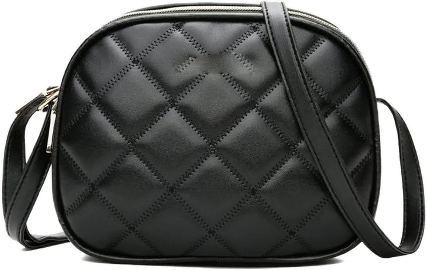 Shoulder bag Handbags For Women Crossbody Shoulder Bag Plaid PU Leather Multi Zipper Small Messenger Bags Purse