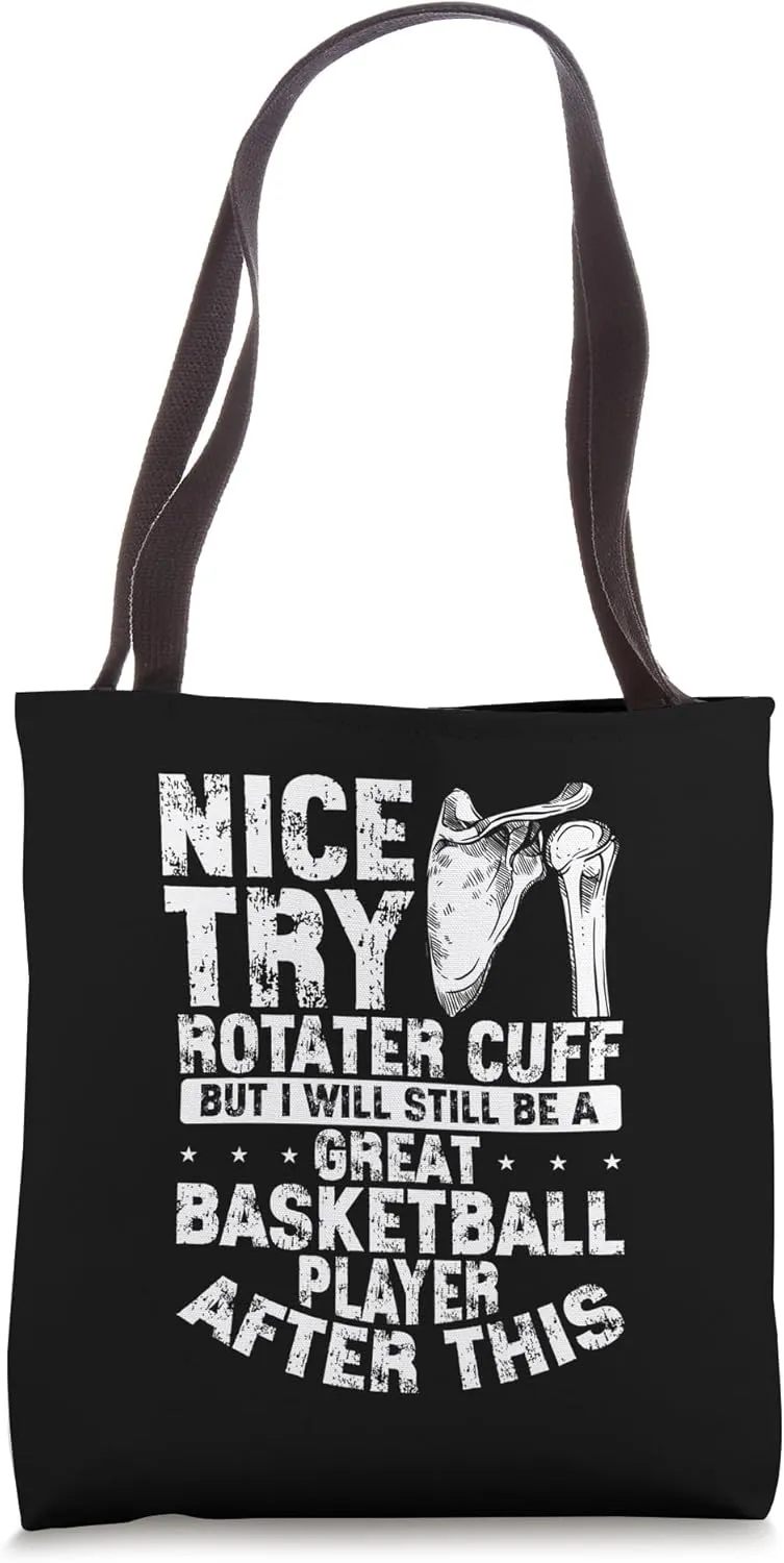 Shoulder Injury Survivor Rotater Cuff Surgery Repair Tote Bag