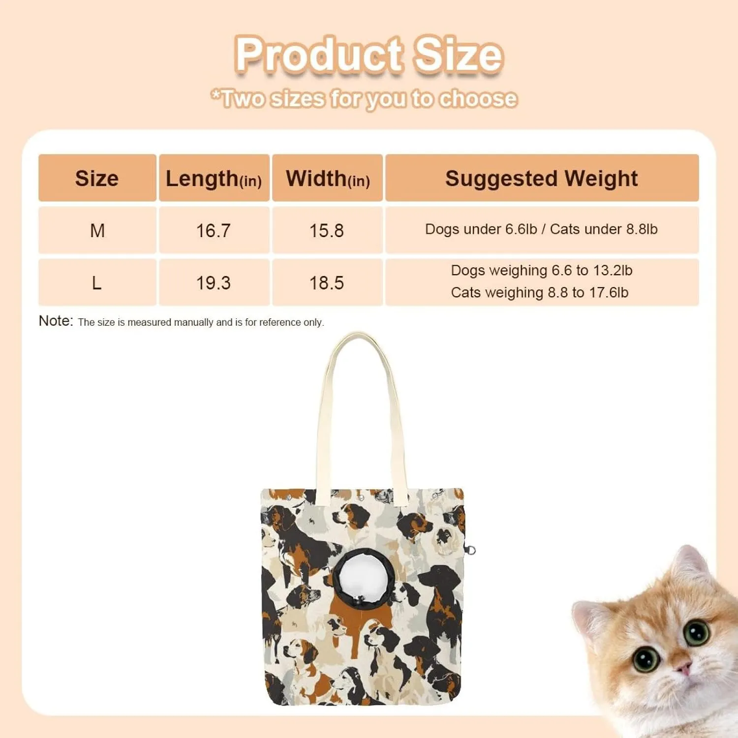 Show Head Pet Canvas Shoulder Bag, All Kinds of Dogs Pet Out Bag, Outcrop, Pet Out Shoulder Bag.
