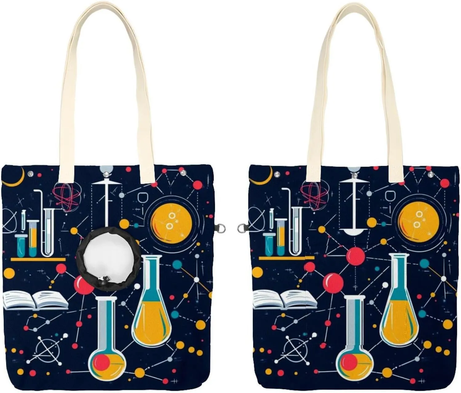 Show Head Pet Canvas Shoulder Bag, Science Education (2) Pet Out Bag, Outcrop, Pet Out Shoulder Bag.