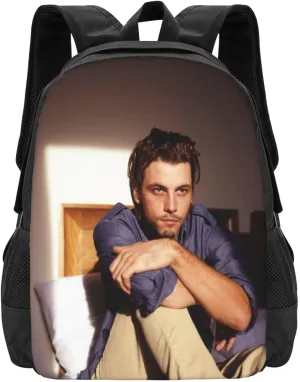 Skeet Actor Ulrich Backpack Laptop Computer Backpacks Travel Bag Double Shoulder Daypack for Work Hiking 15.6 Inch