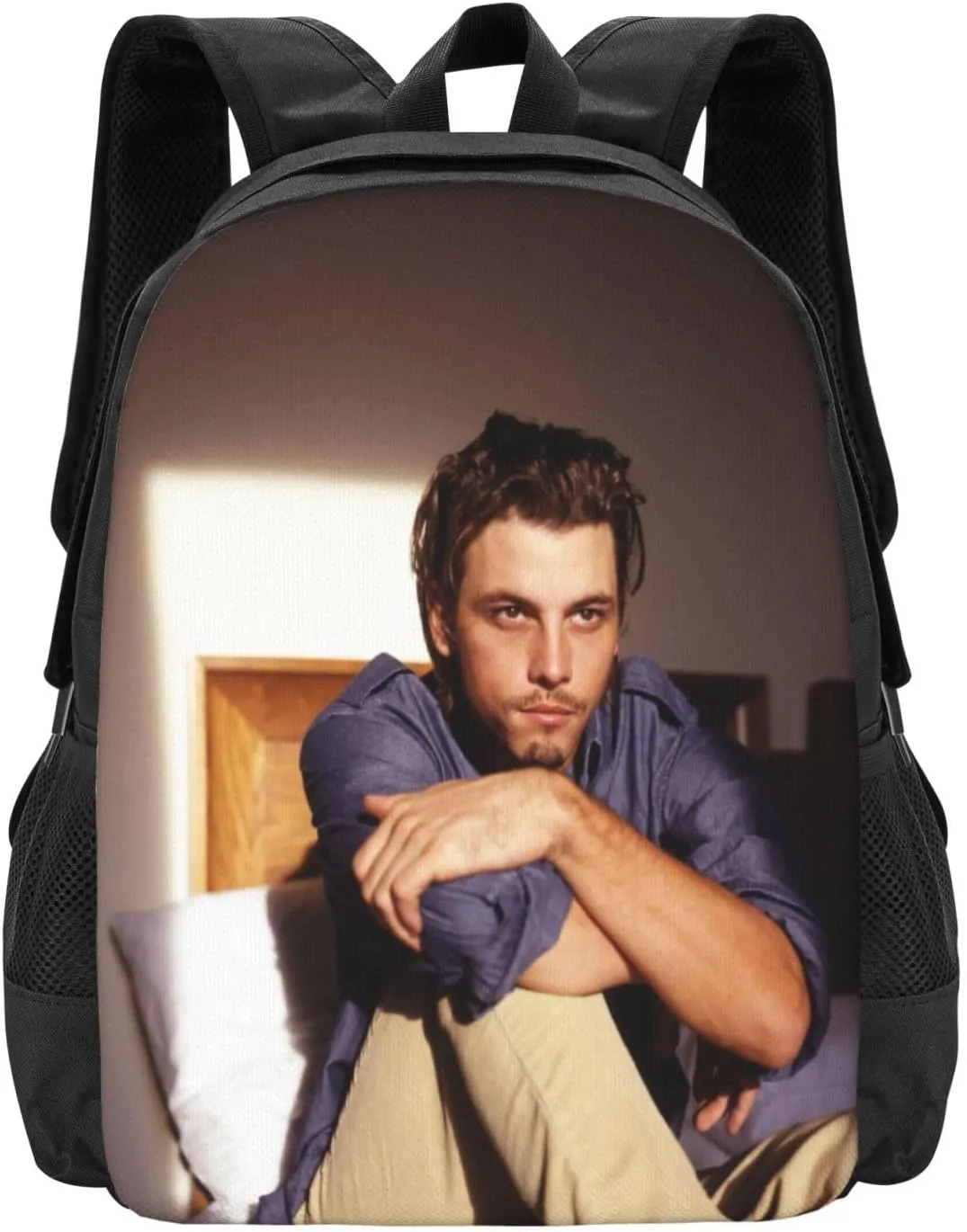 Skeet Actor Ulrich Backpack Laptop Computer Backpacks Travel Bag Double Shoulder Daypack for Work Hiking 15.6 Inch