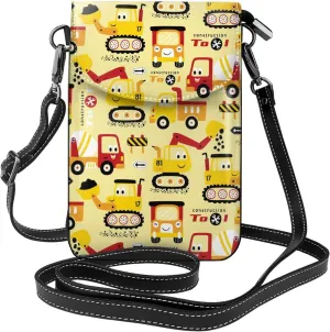 Small Crossbody Bag For Women,Leather Phone Purse Women'S Shoulder Handbags Wallet Purse -Green Lightning