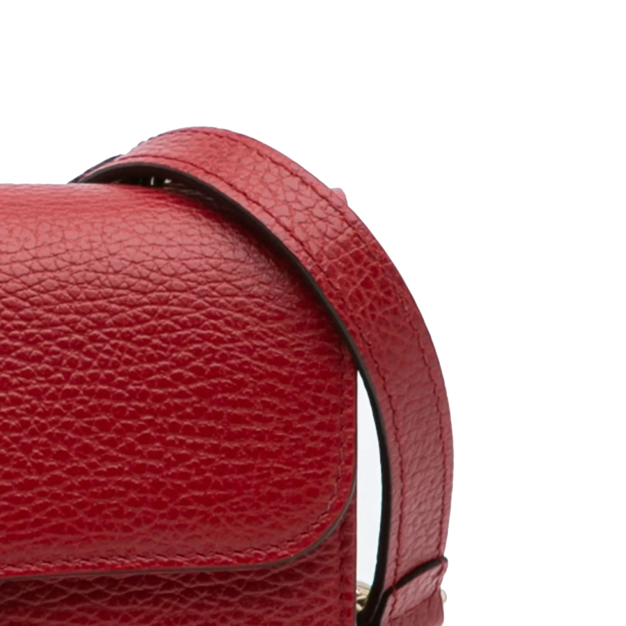 Small Dollar Calfskin Interlocking G Crossbody