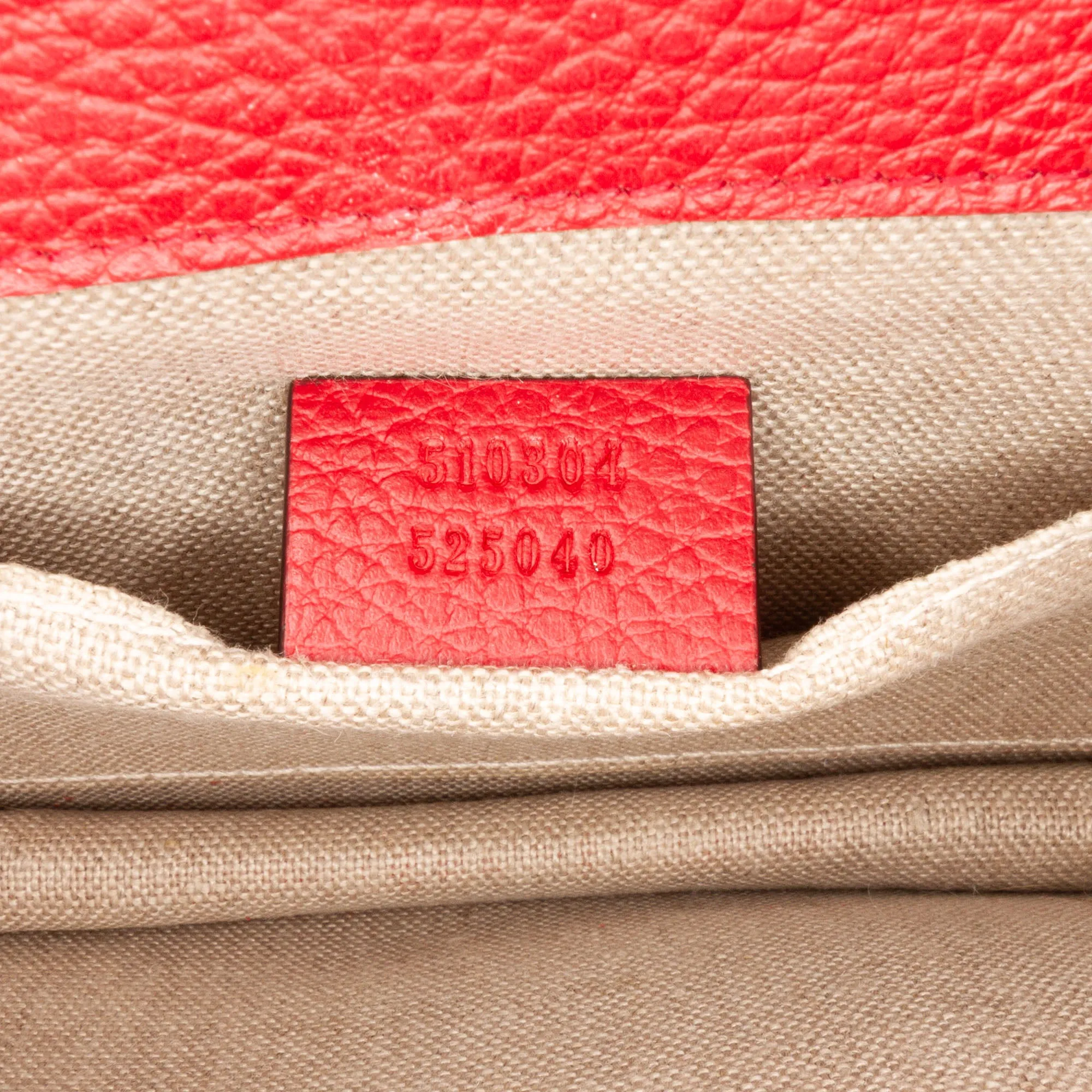 Small Dollar Calfskin Interlocking G Crossbody