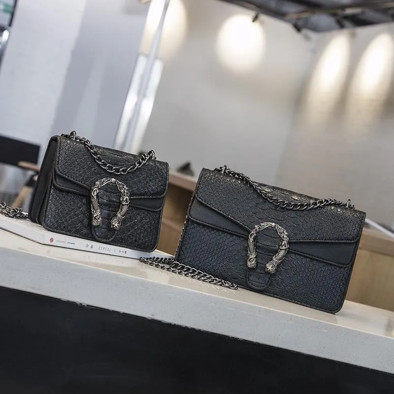 Snake Fashion Brand Women Bag