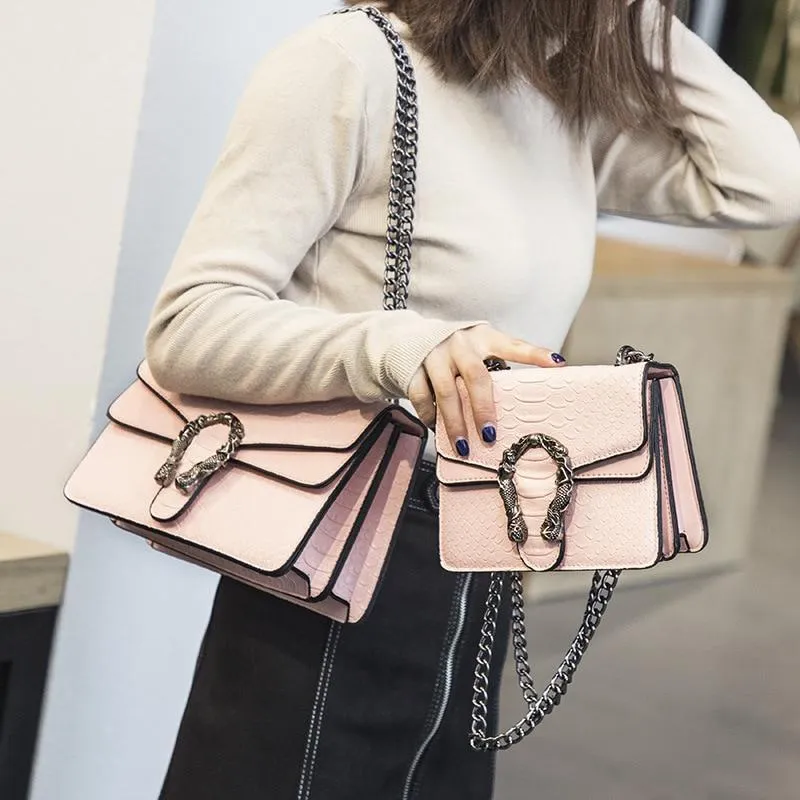 Snake Fashion Brand Women Bag