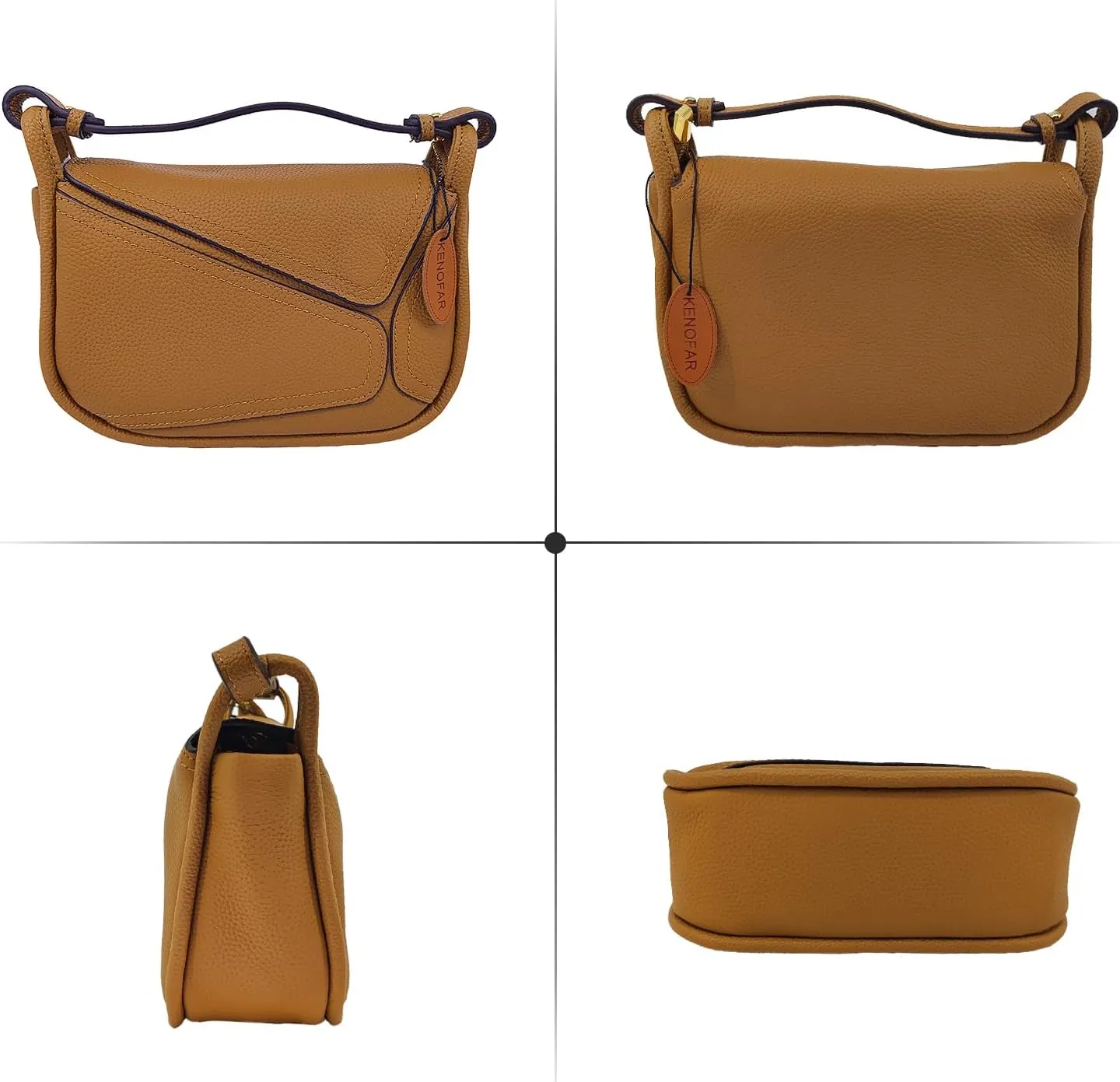 Soft Genuine Leather Tote Bag for Women, Stylish Crossbody, and Ladies Straps Shoulder Bag