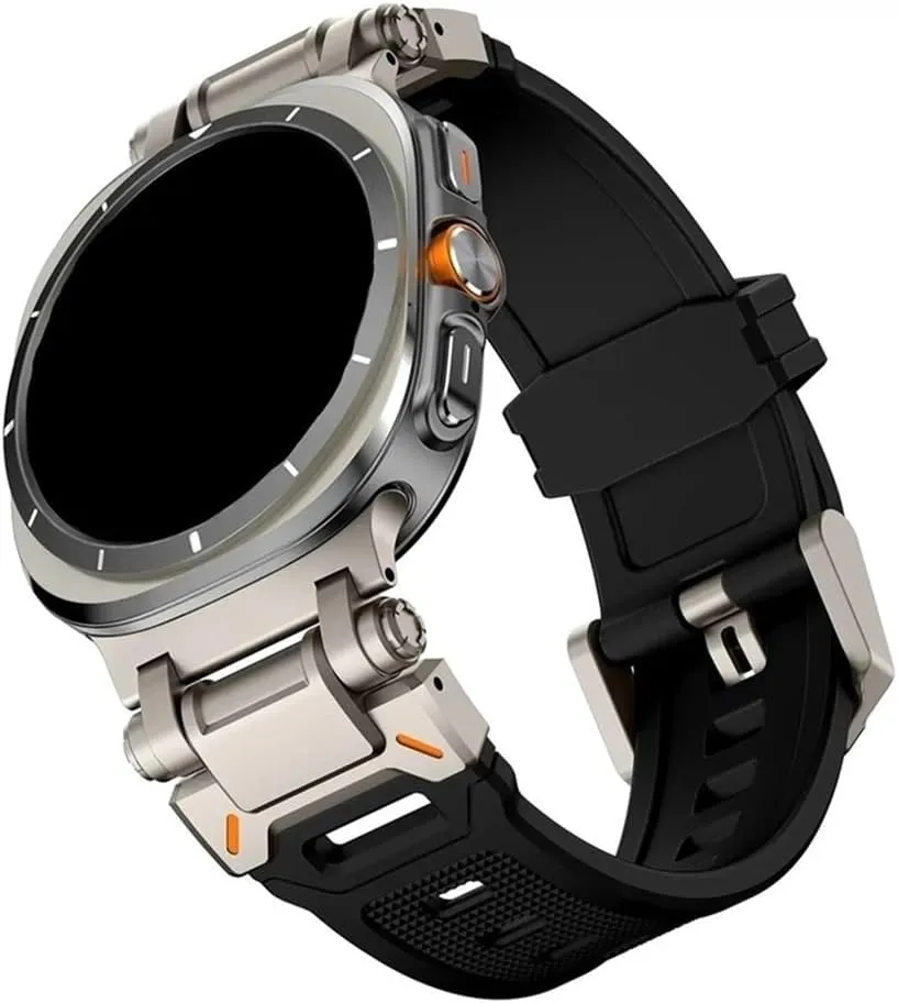Soft Sports TPU Silicone Breathable Watch Band Fit for Samsung Galaxy Watch Ultra 47mm