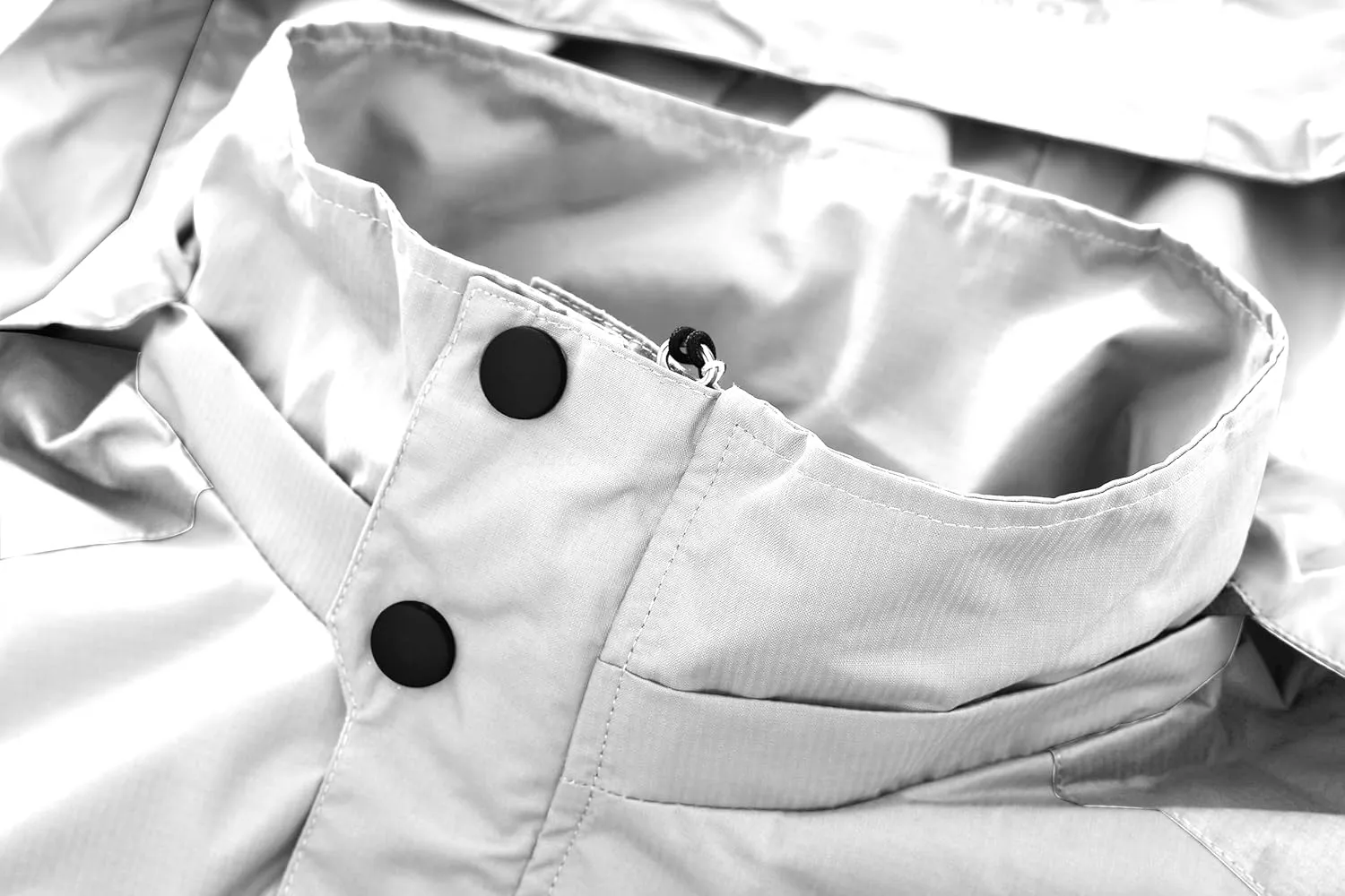 Spmor Men's Outdoor Sports Hooded Windproof Jacket Waterproof Rain Coat