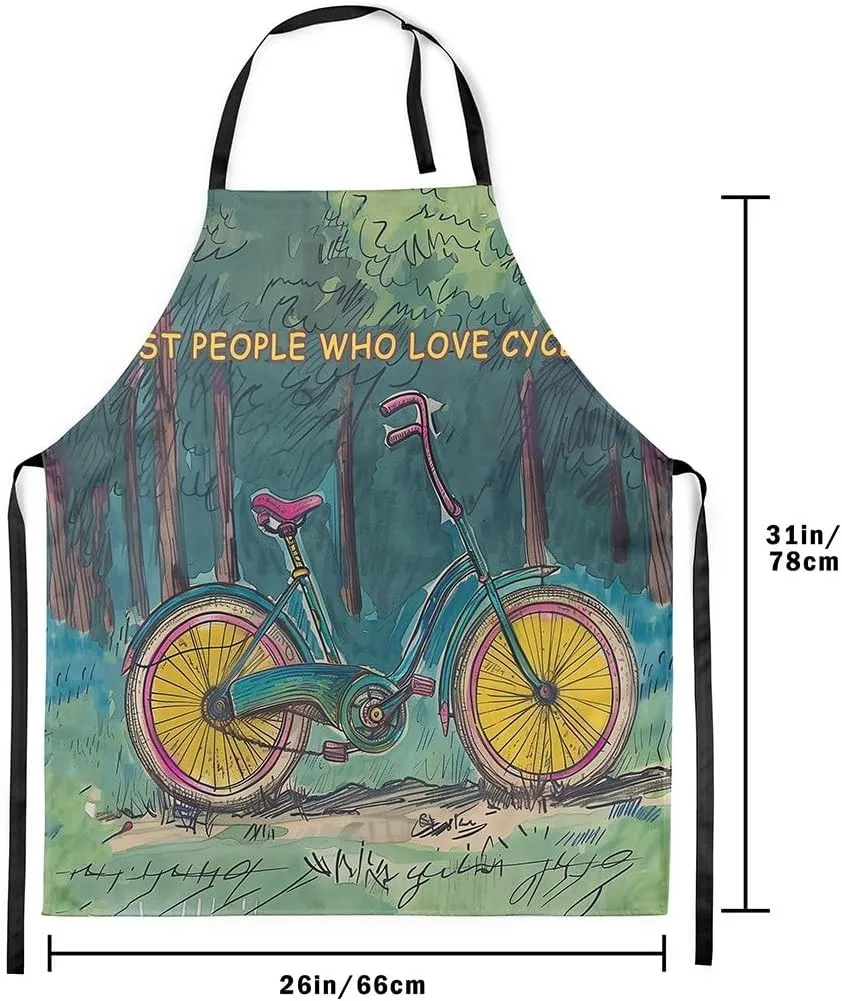 Sporting Theme Aprons for Men Women,Fashion Modern Sports Game Waterproof Apron
