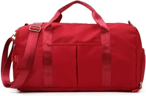 Sports Fitness Bag Wet & Dry Separation Travel Bag Yoga Bag Large Capacity Backpack