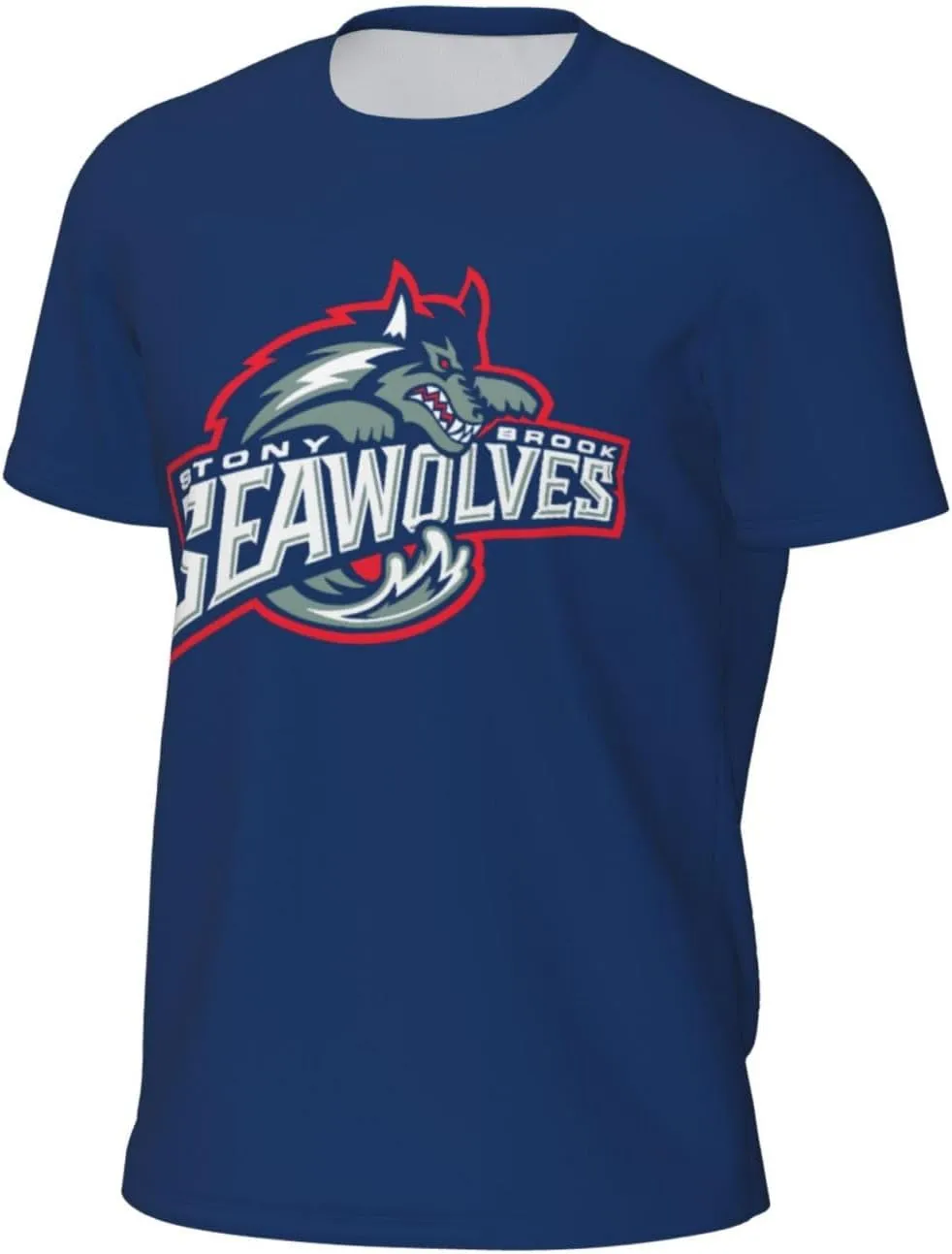 Stony Brook University Men's Lightweight Breathable Mesh Short Sleeve T-Shirt