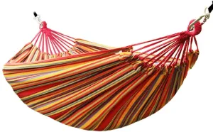 Swings Striped Color Single Double Outdoor Swing Hammock Camping Portable Hammock Bedroom Balcony Swing Hanging Chair 110.2x59 Inches Swing Outside Toys
