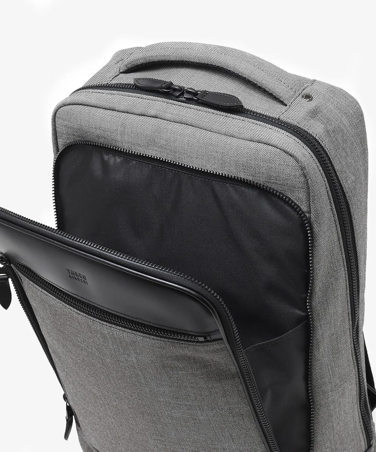 TAKEO KIKUCHI(タケオキクチ) Men Casual Bag, Gray, w27 x h42 x d10 cm