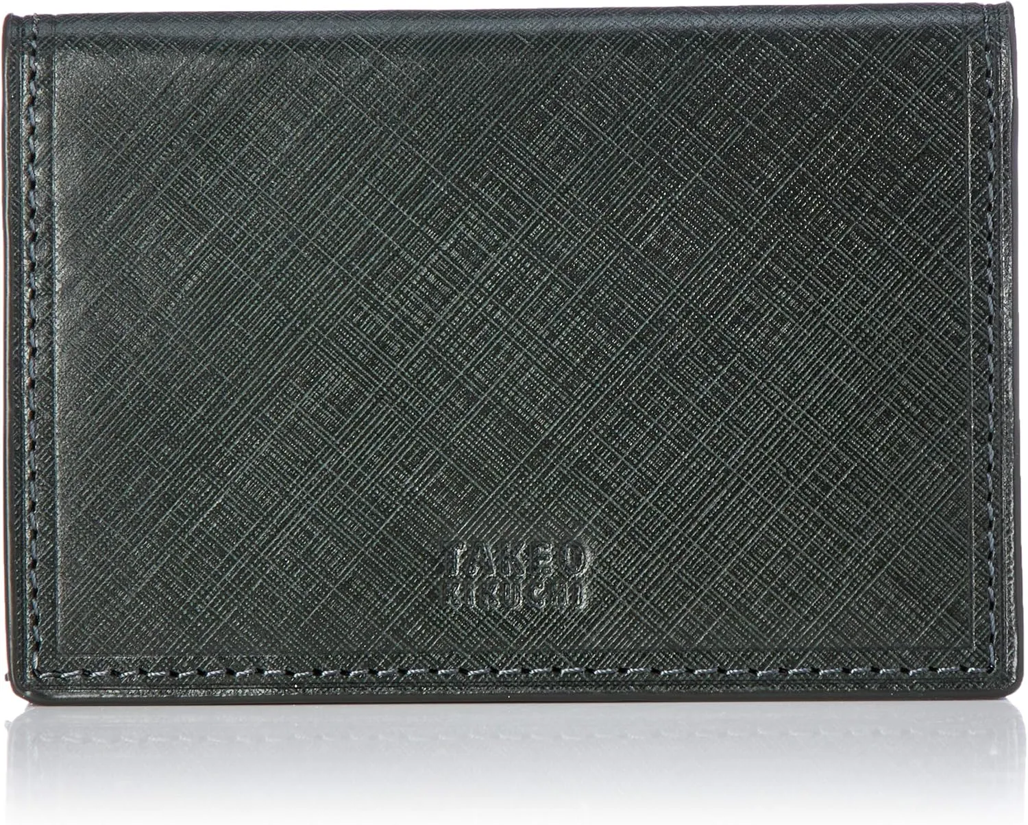 TAKEO KIKUCHI(タケオキクチ) Men's Business Card Holder, One Size