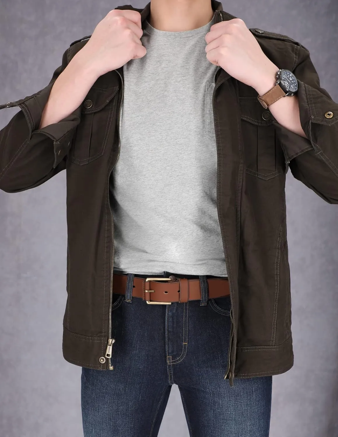 Timberland Men's Casual Classic Everyday Leather Belt