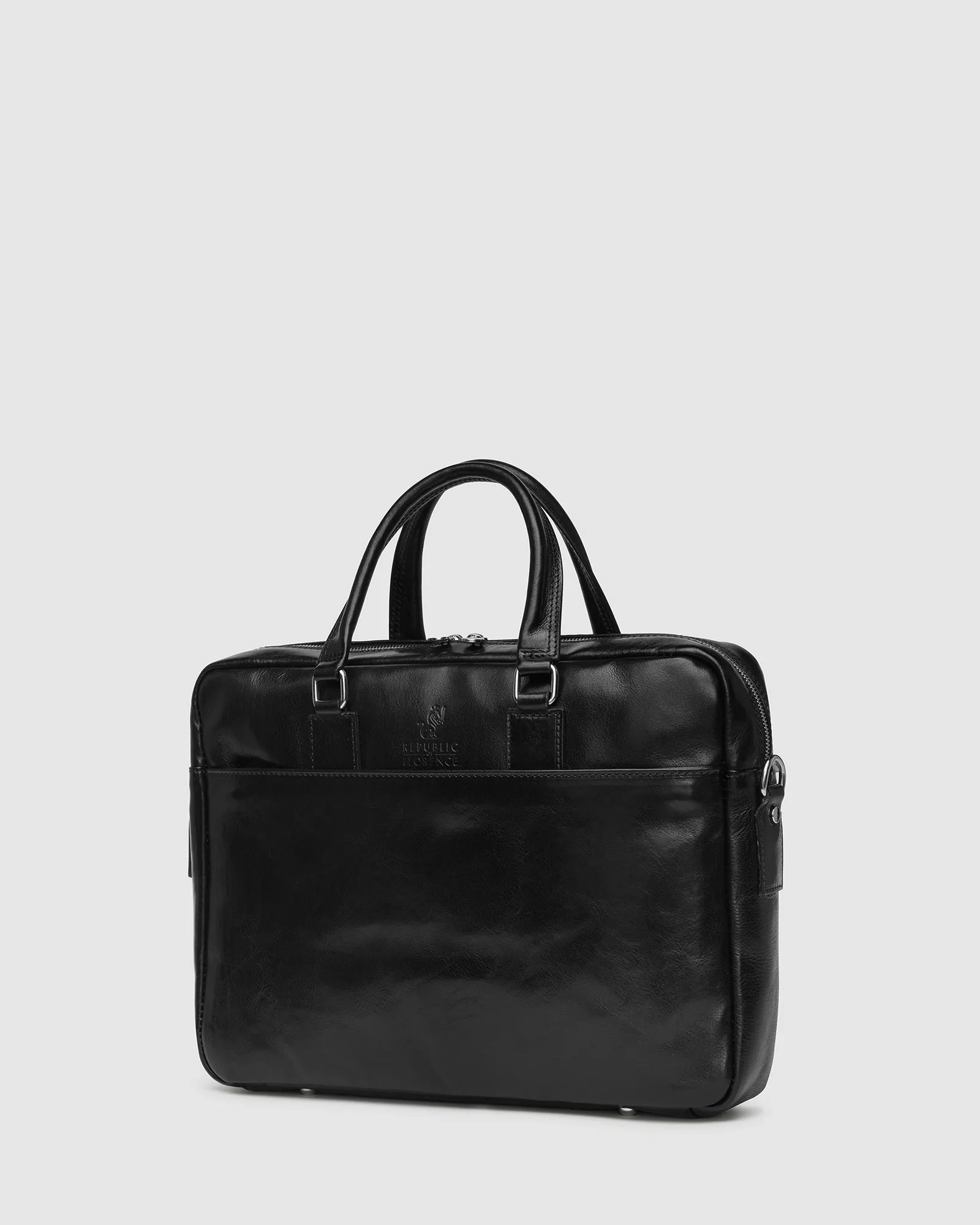 Tokyo Black - Leather Case single compartment
