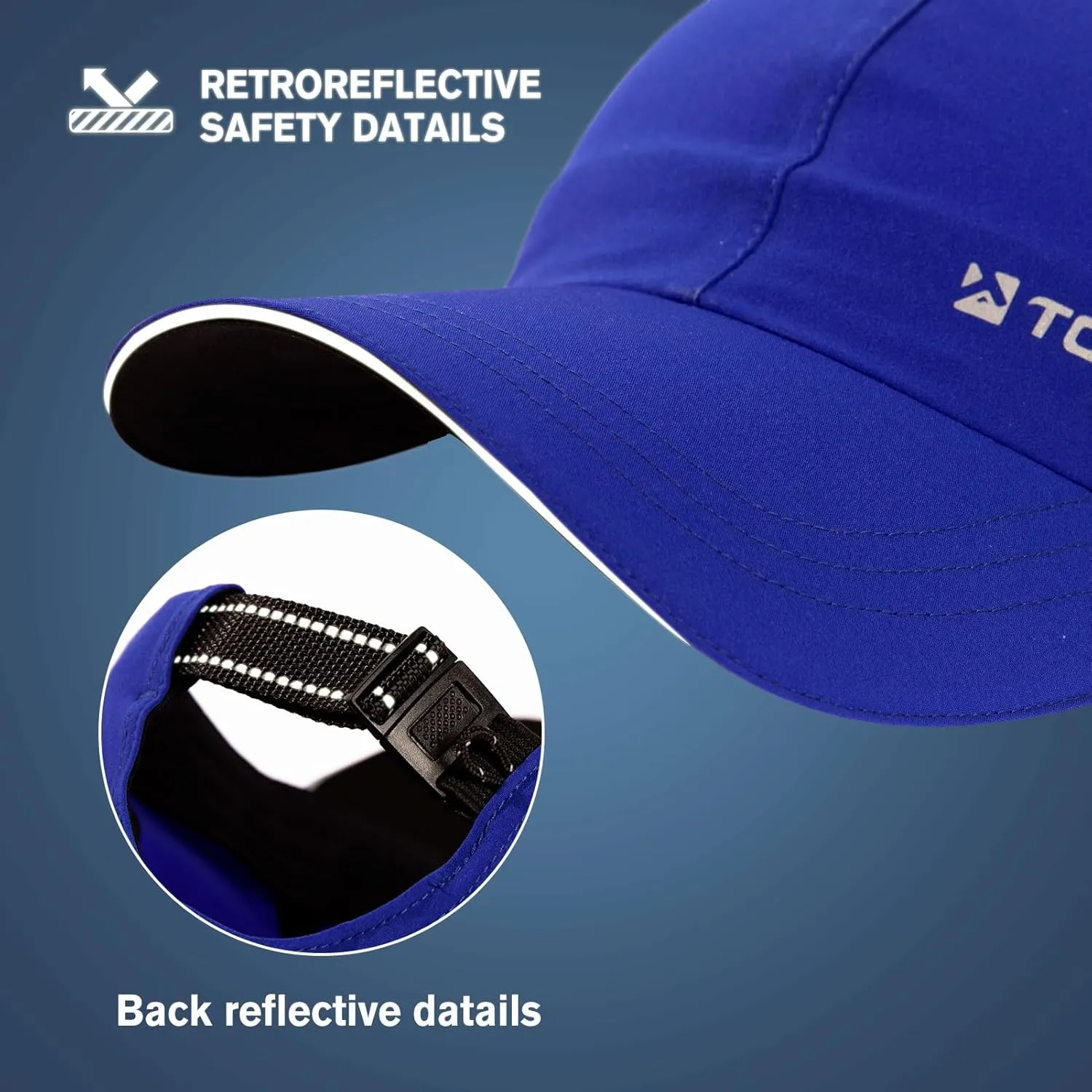 TOP-EX Oversize XL XXL XXXL Baseball Cap Waterproof Running Hat for Extra Large Heads Men