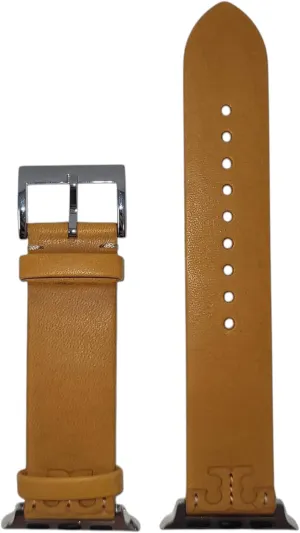 Tory Burch Interchangeable McGraw Band MOOSE Leather Strap For Apple Watch 38mm/45mm TBS0100E REGULAR