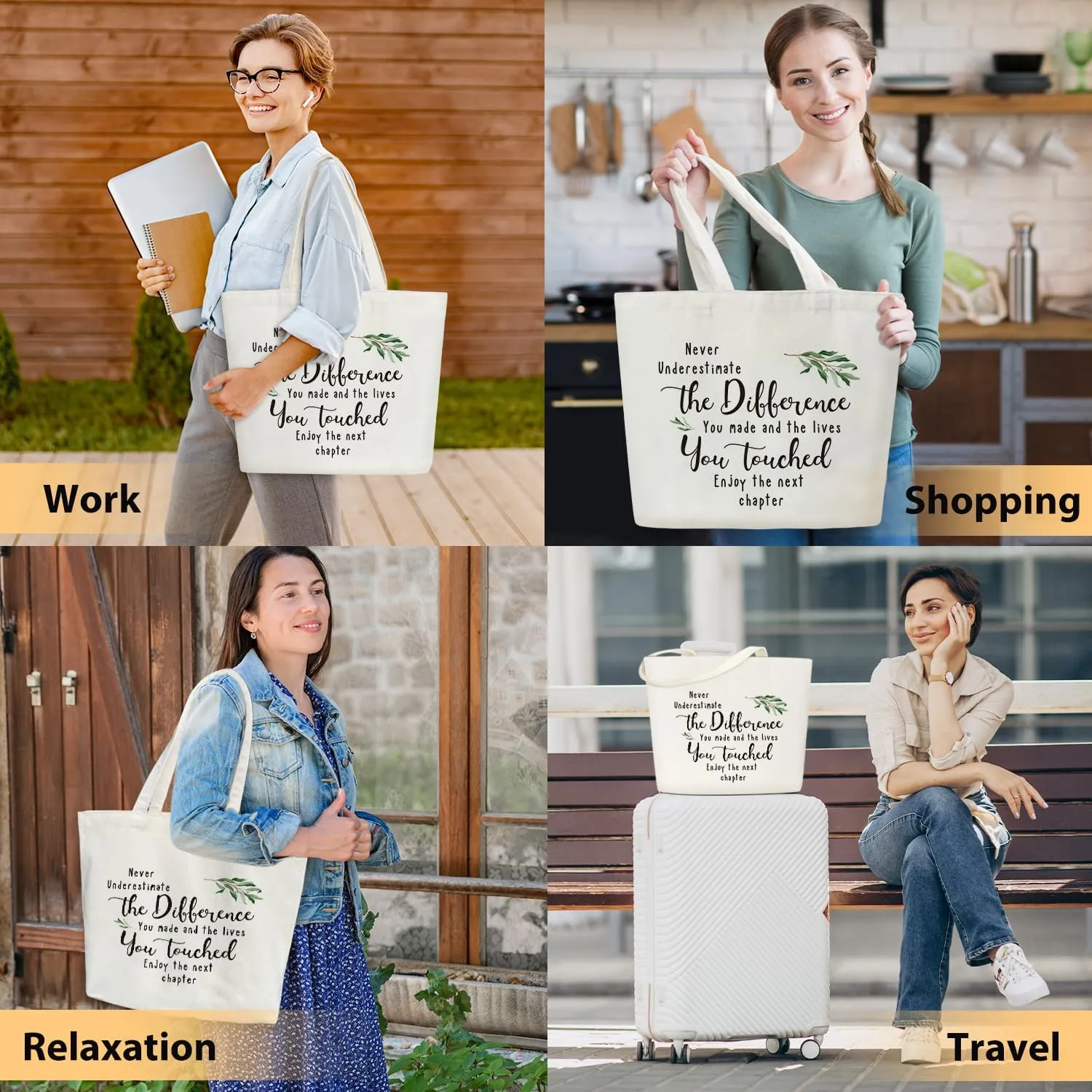 Tote Bag Canvas Handbag