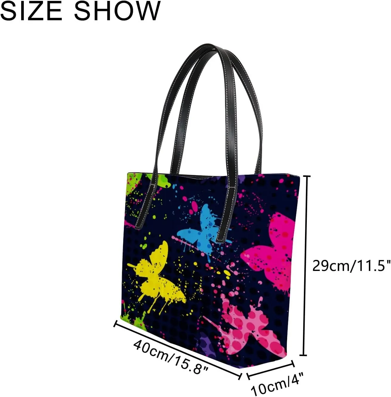 Tote Bag for Women PU Leather Handbags Women's Crossbody Handbags Work Tote Bags for Women Coachbags Tote Bag with Zipper