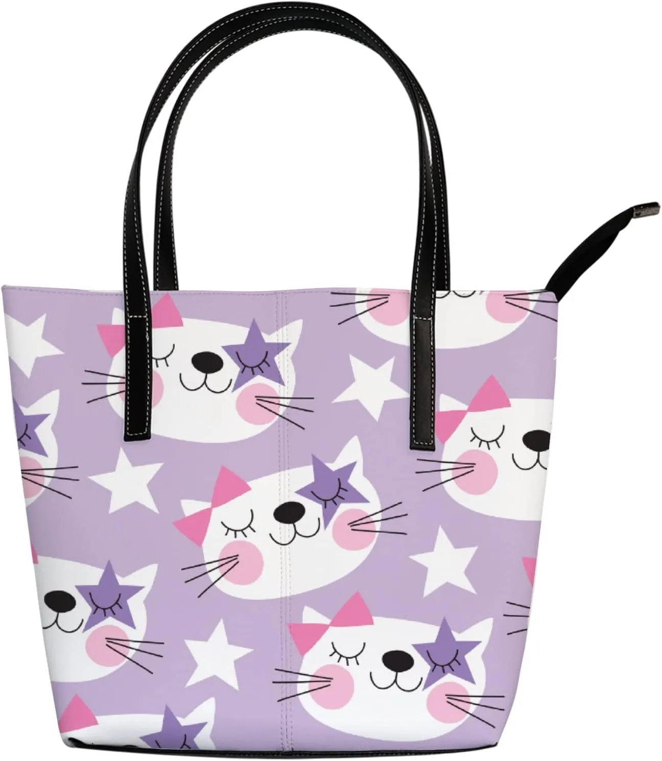 Tote Bag for Women PU Leather Handbags Women's Crossbody Handbags Work Tote Bags for Women Coachbags Tote Bag with Zipper