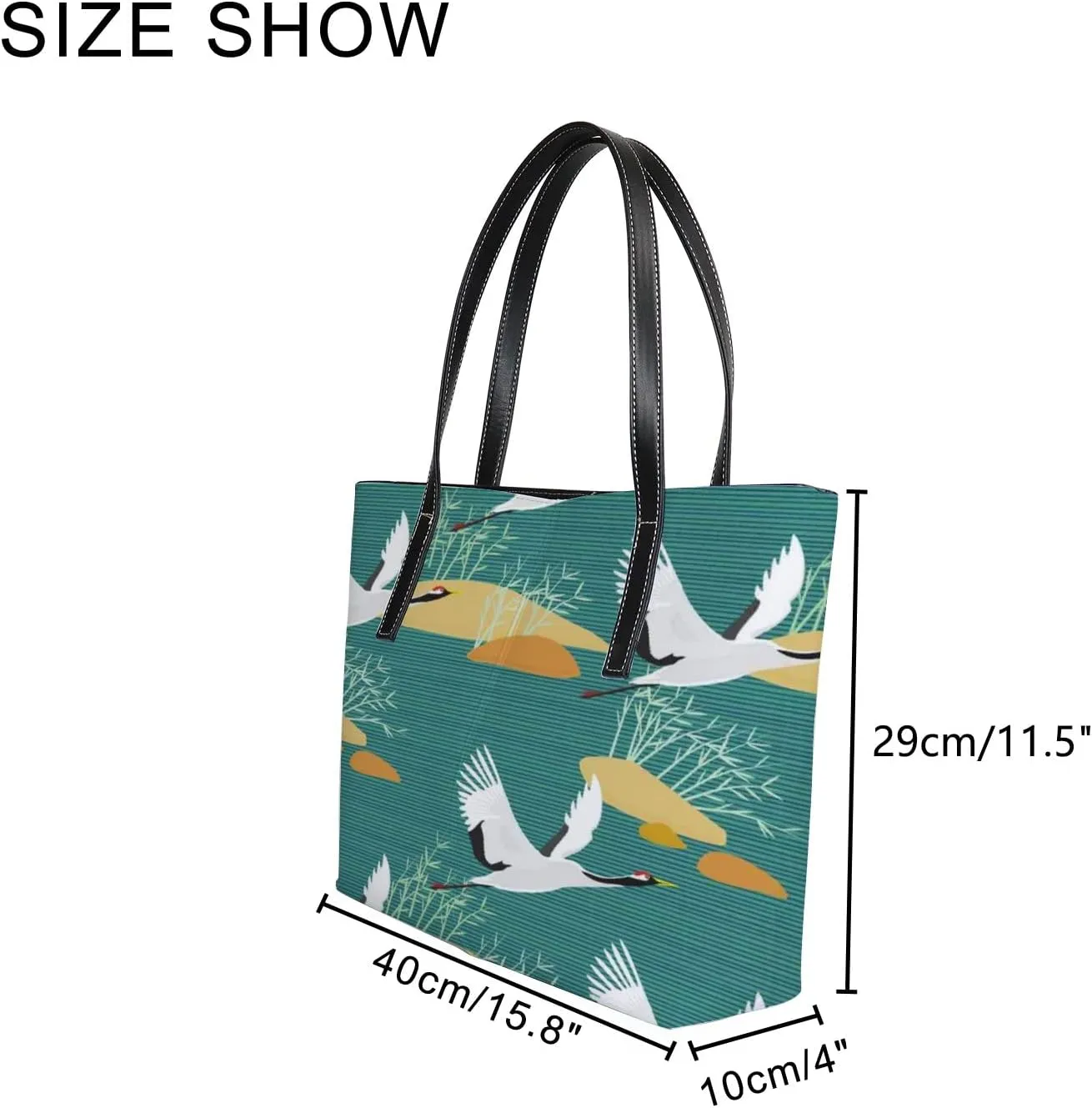 Tote Bag for Women PU Leather Handbags Women's Crossbody Handbags Work Tote Bags for Women Coachbags Tote Bag with Zipper