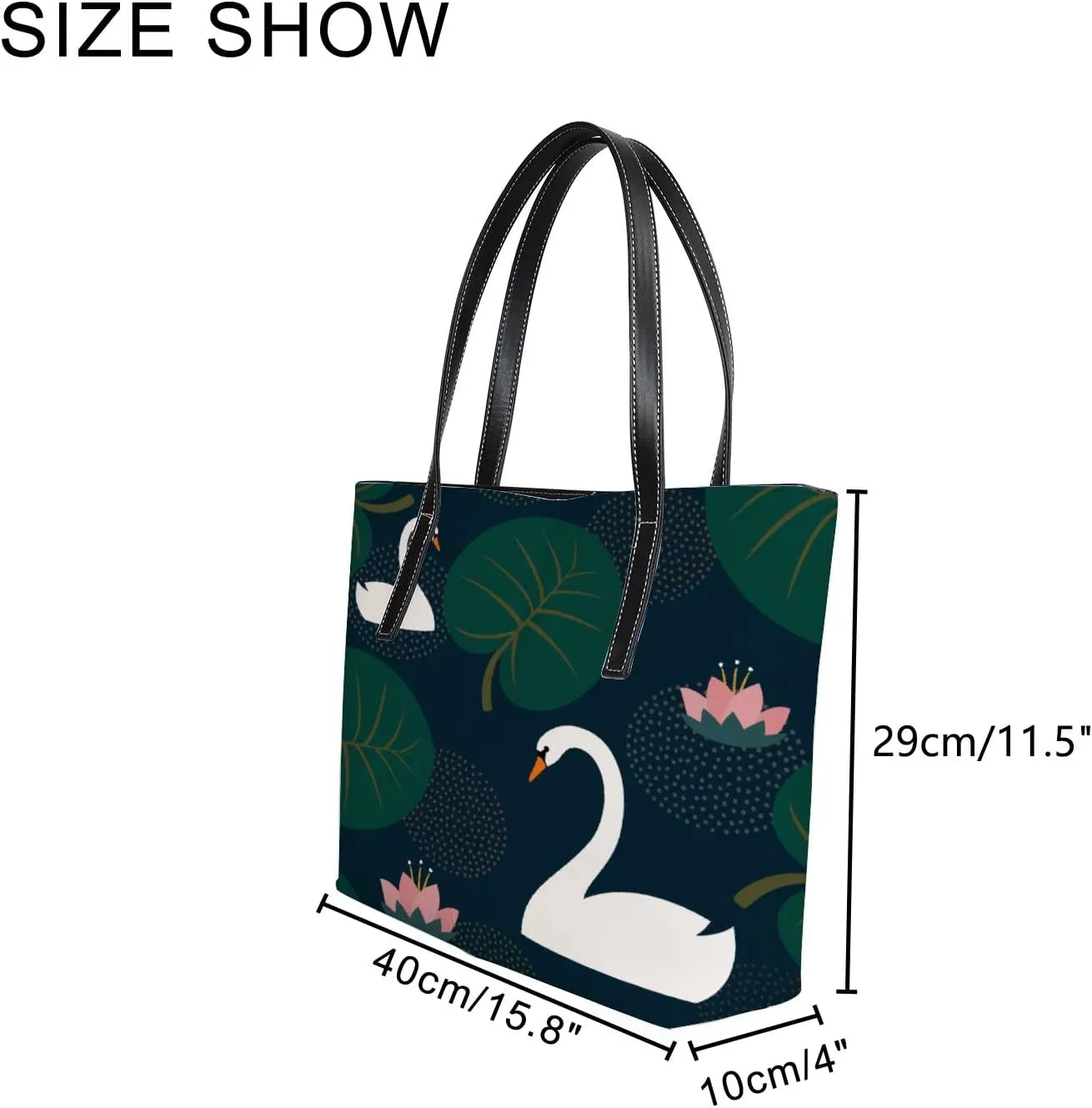 Tote Bag for Women PU Leather Handbags Women's Crossbody Handbags Work Tote Bags for Women Coachbags Tote Bag with Zipper