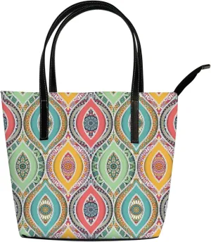 Tote Bag for Women PU Leather Handbags Women's Crossbody Handbags Work Tote Bags for Women Coachbags Tote Bag with Zipper