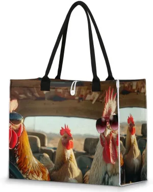 Tote Bag for Women Reusable Canvas Shoulder Bag