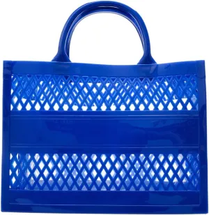 Tote Bag Purses for Women Summer Mesh Beach Tote Bag Large Capacity Shopping Basket Top Handle Handbag Jelly Storage Bag