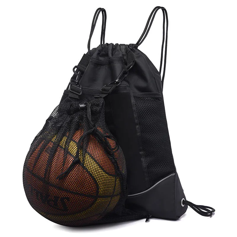 Training Large Capacity Multifunctional Drawstring Fitness Backpacks