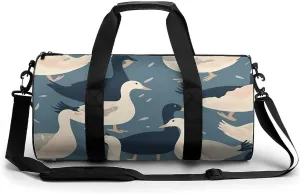Travel Duffel Bag for Men And Women,Goose Pattern Waterproof Sports Fitness Bag Portable Travel Duffel Bag