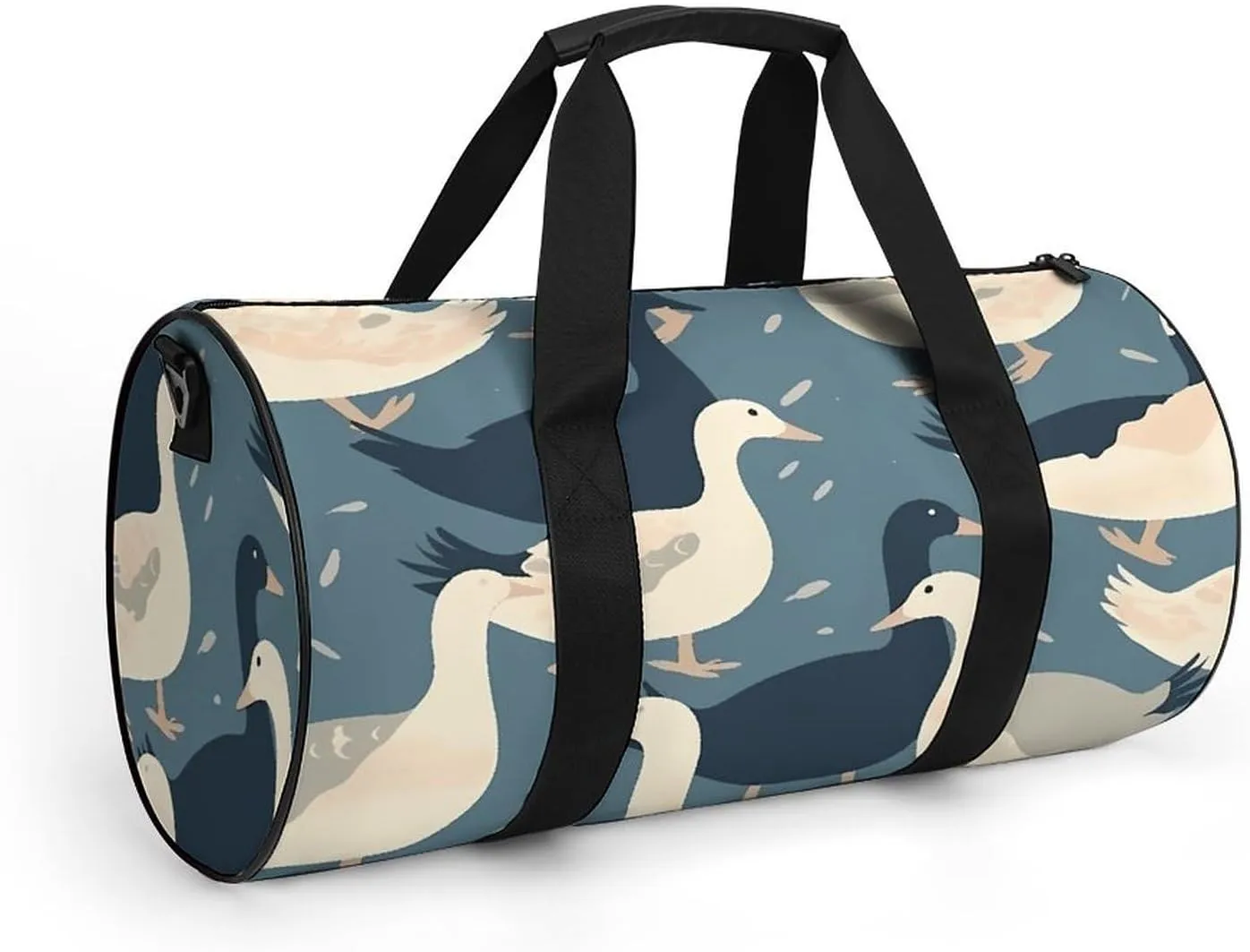 Travel Duffel Bag for Men And Women,Goose Pattern Waterproof Sports Fitness Bag Portable Travel Duffel Bag