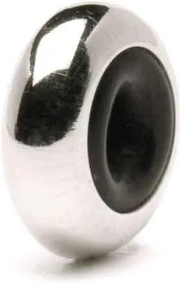 TROLLBEADS Silver Spacer - Elegant & Simple Design | Sterling Silver 925 | Designed by Lise Aagaard