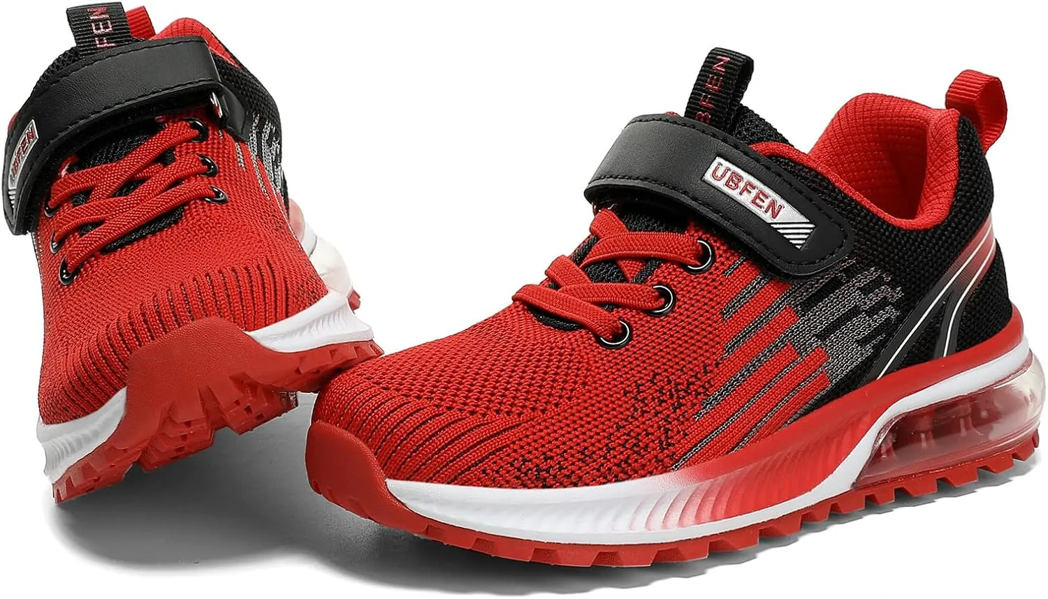 UBFEN Kids Sneakers Boys Girls Tennis Shoes for Running Athletic Walking Gym Sports Lightweight Breathable